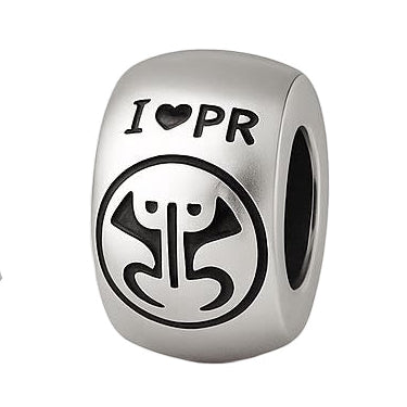 PUERTO RICO HERITAGE CHARM FOR BRACELET OR NECKLACE