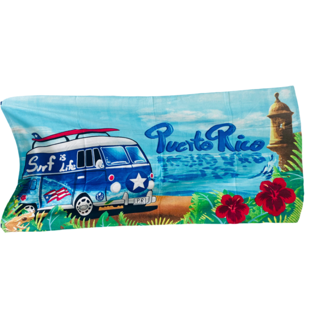AUTOBÚS VOLKSWAGEN TOALLA DE PUERTO RICO