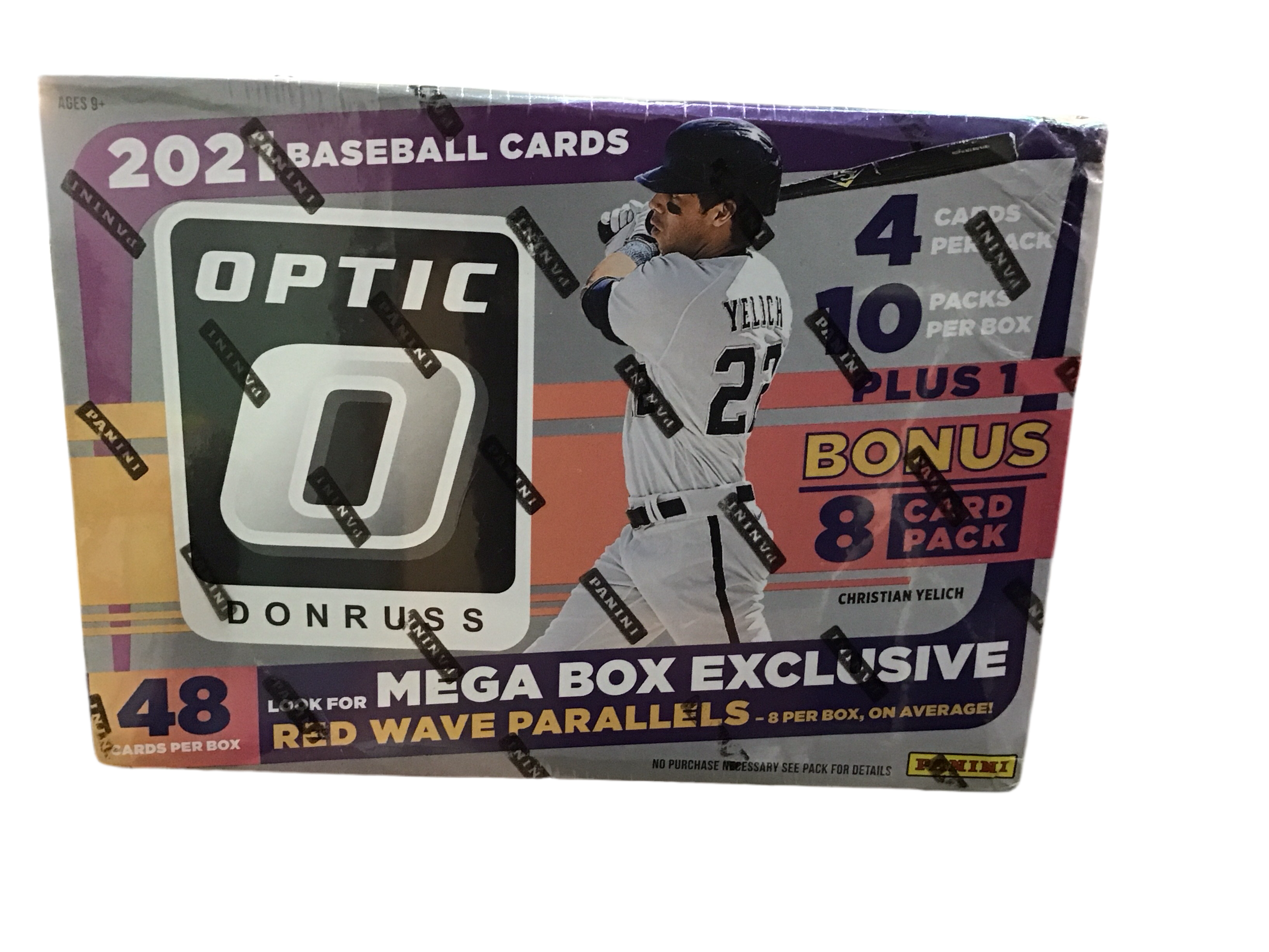 2021 PANINI OPTIC DONRUSS MEGA BOX EXCLUSIVE 8-PACK BLASTER BOX