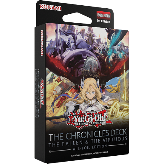 THE CHRONICLES DECK/THE FALLEN & THE VIRTUOUS (ALL FOIL EDITION) - YUGIOH