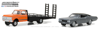 CAMIONES CHEVROLET C-30 RAMP TRUCK 1972 Y CHEVROLET IMPALA SS 1968 - CAMIONES HD
