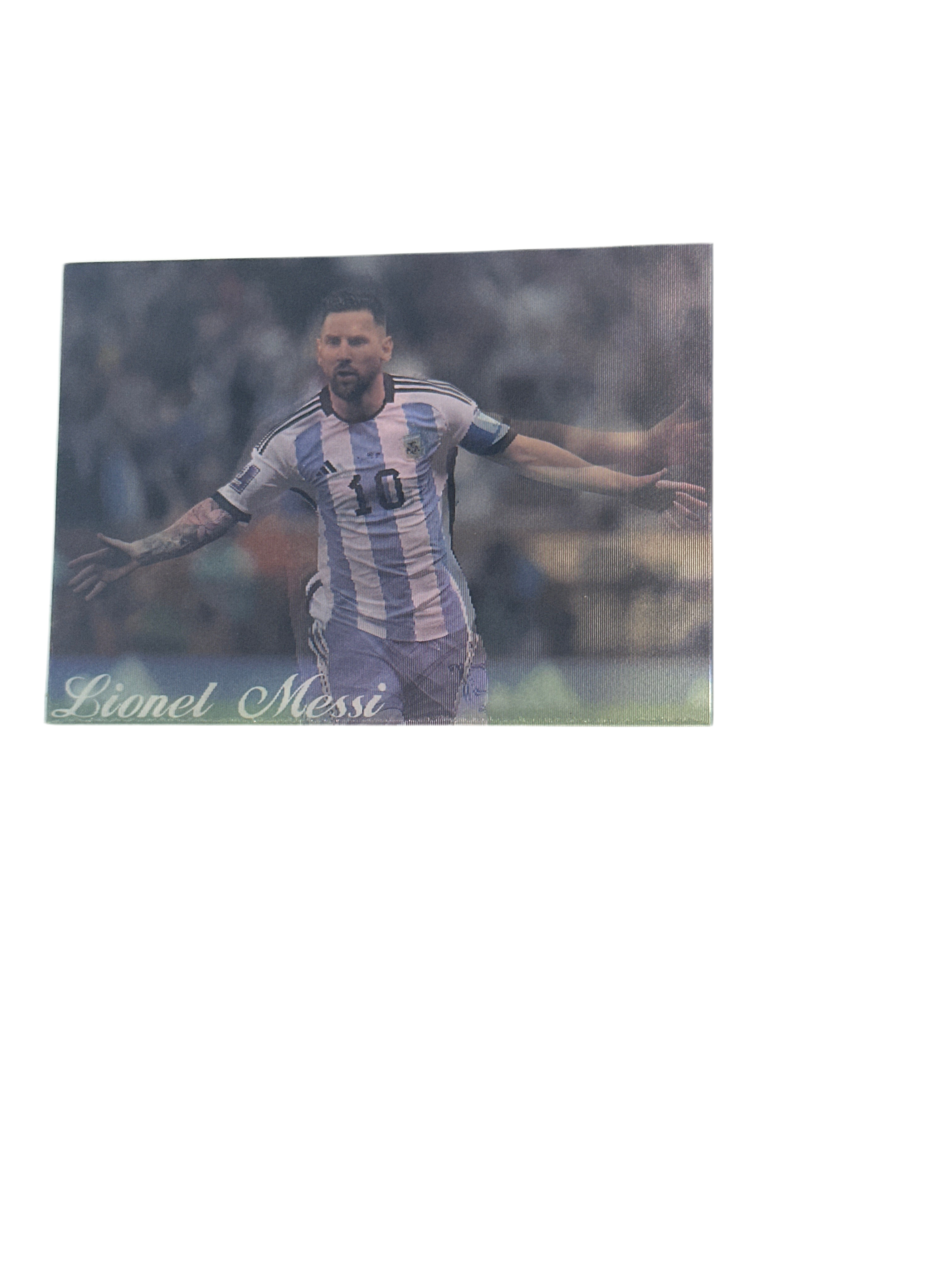 LIONEL MESSI 3 D STICKER