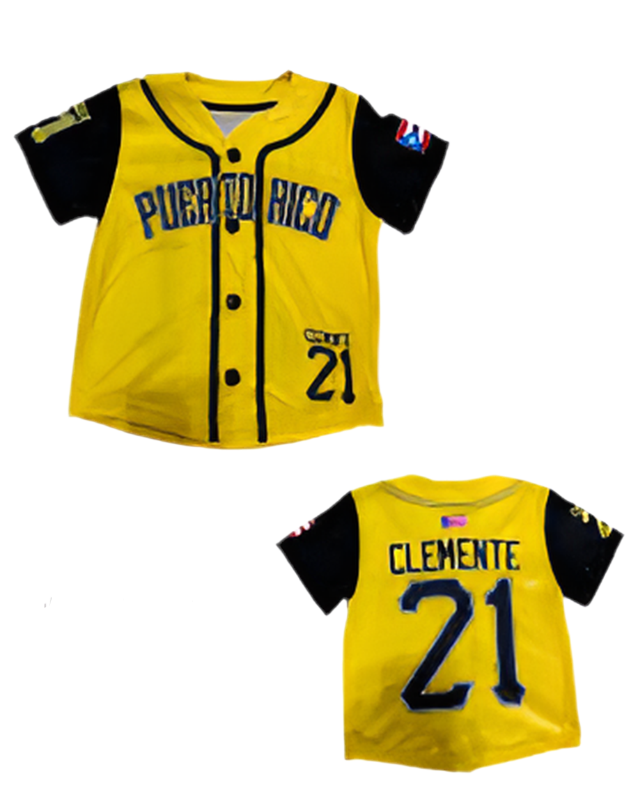 ROBERTO CLEMENTE JERSEY - SIZE DE ADULTO