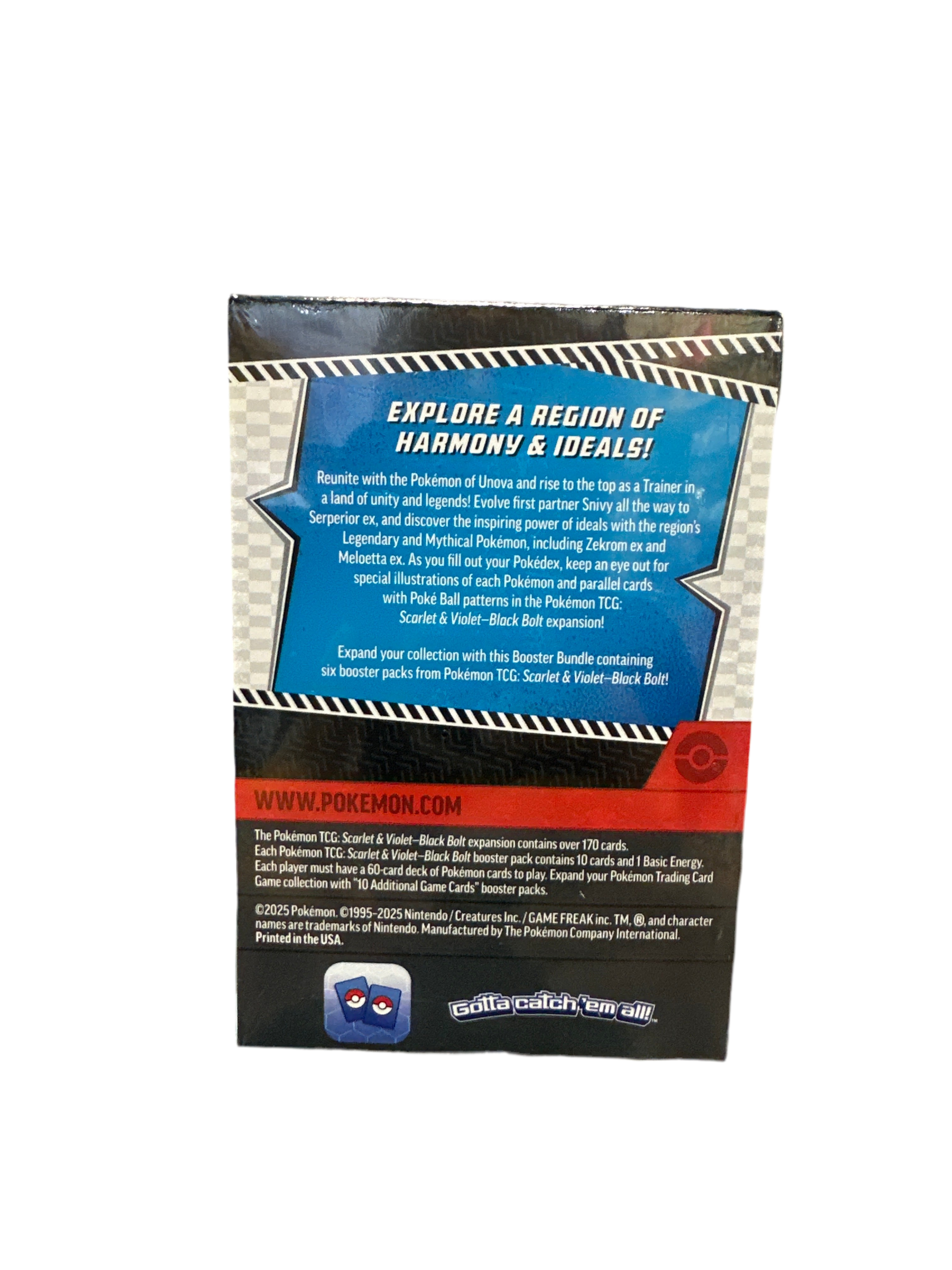 POKEMON SCARLET & VIOLET BLACK BOLT BOOSTER BUNDLE (ENGLISH VERSION)