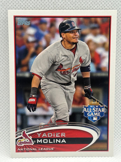 2012 TOPPS YADIER MOLINA #US273