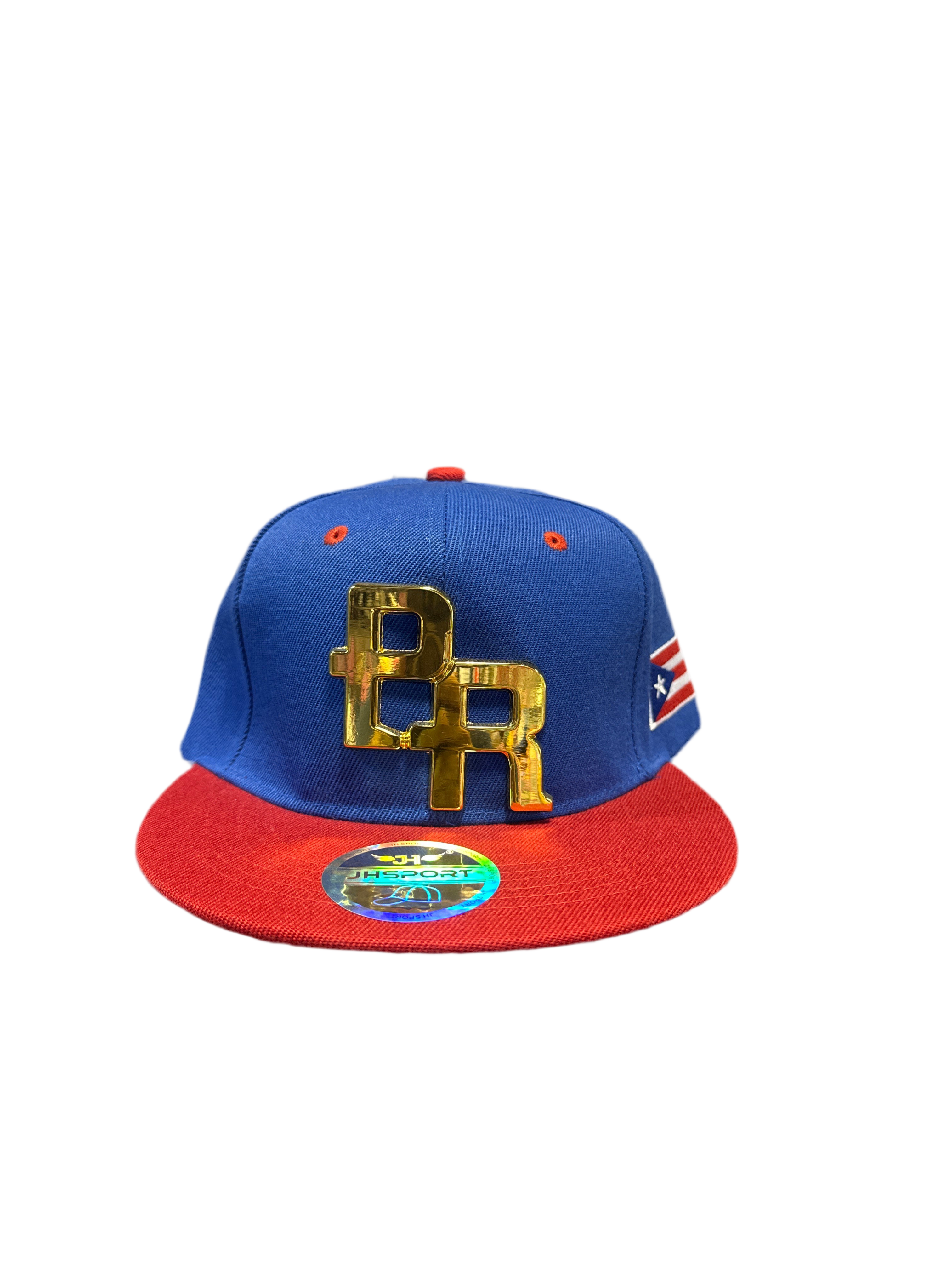 PUERTO RICO CAP WITH GOLD PR. LETTERS - GORRA DE PUERT RICO PR EN ORO