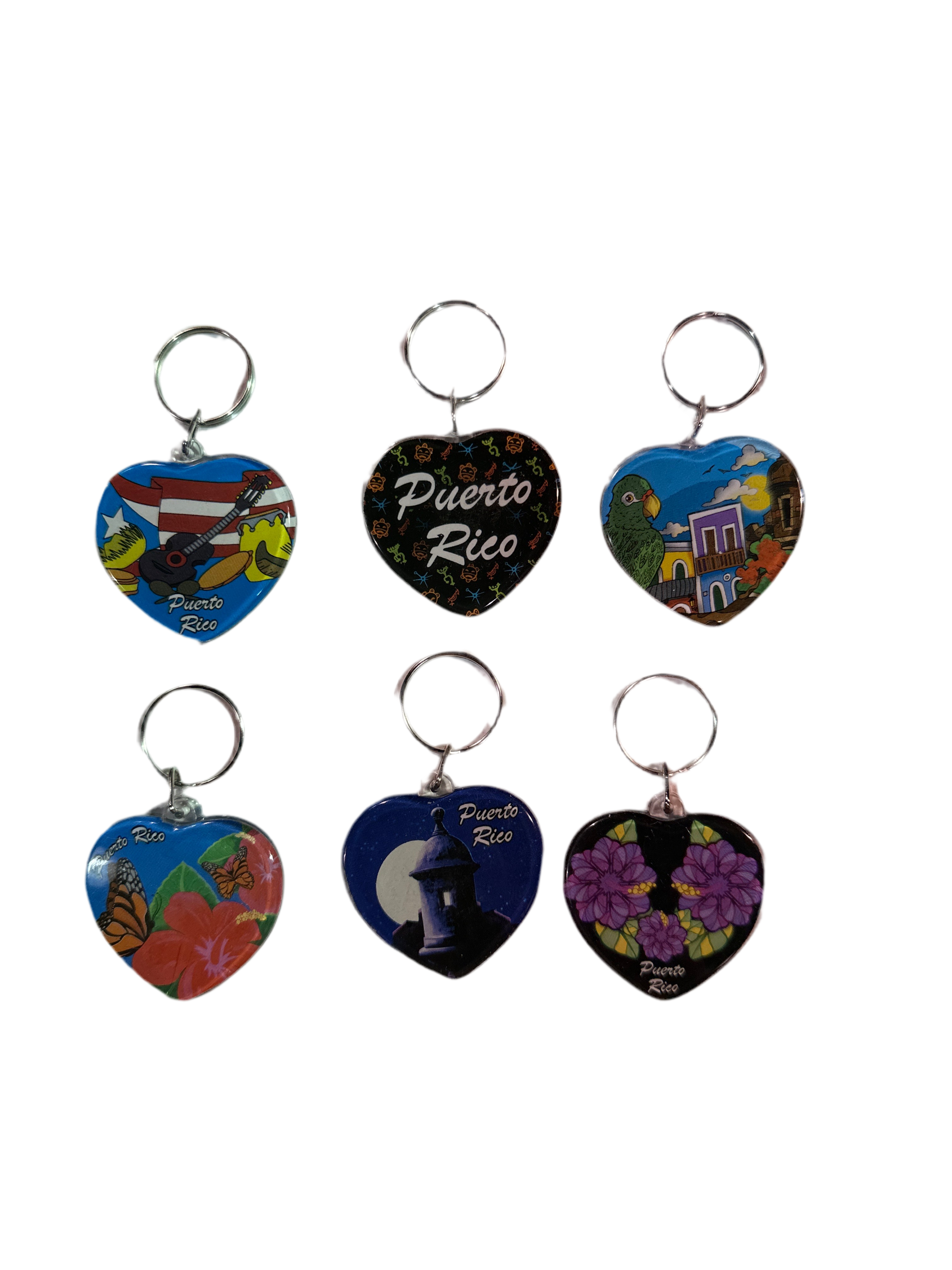 LLAVERO CORAZÓN DE PUERTO RICO