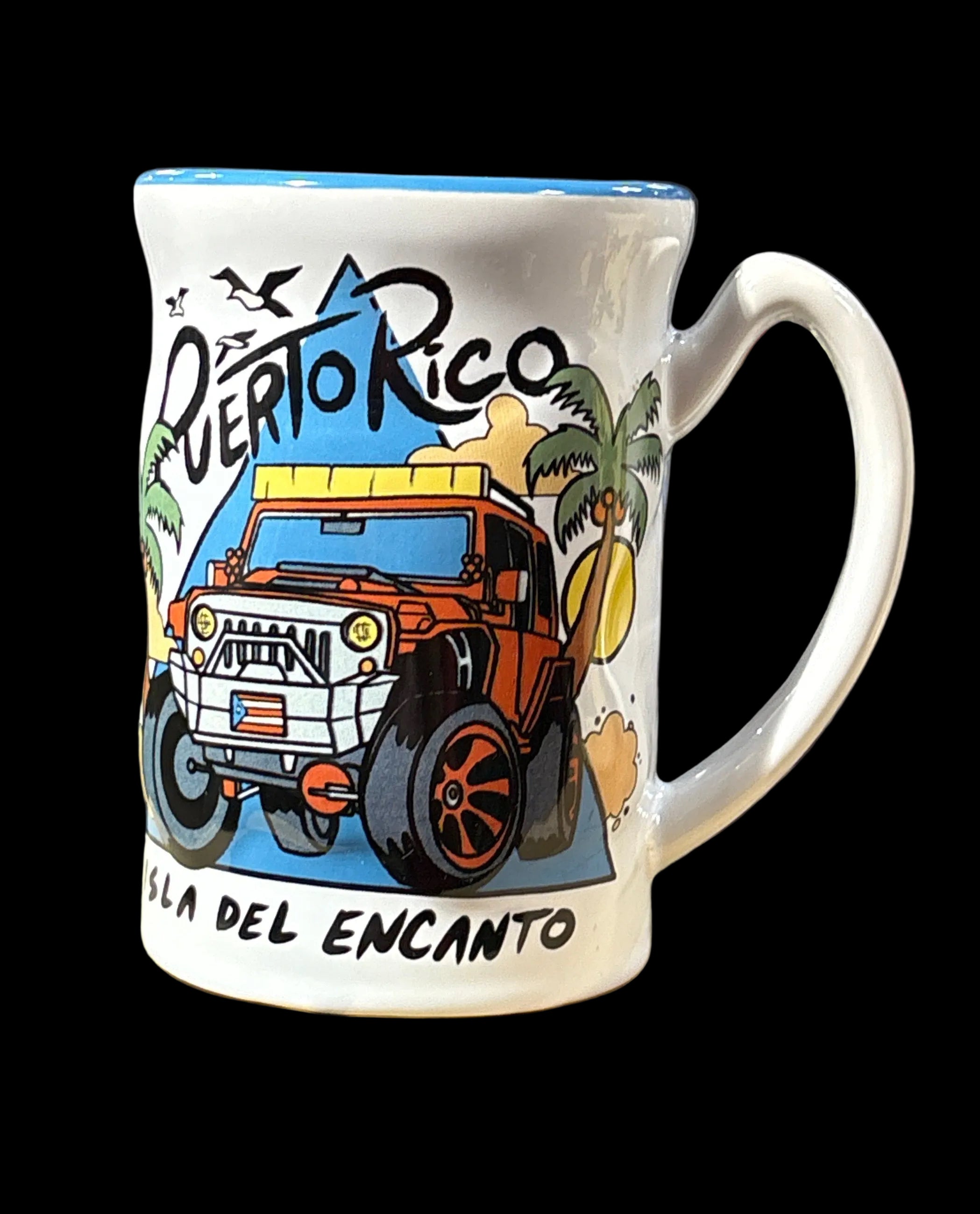 TAZA A RELIEVE JEEP PUERTO RICO