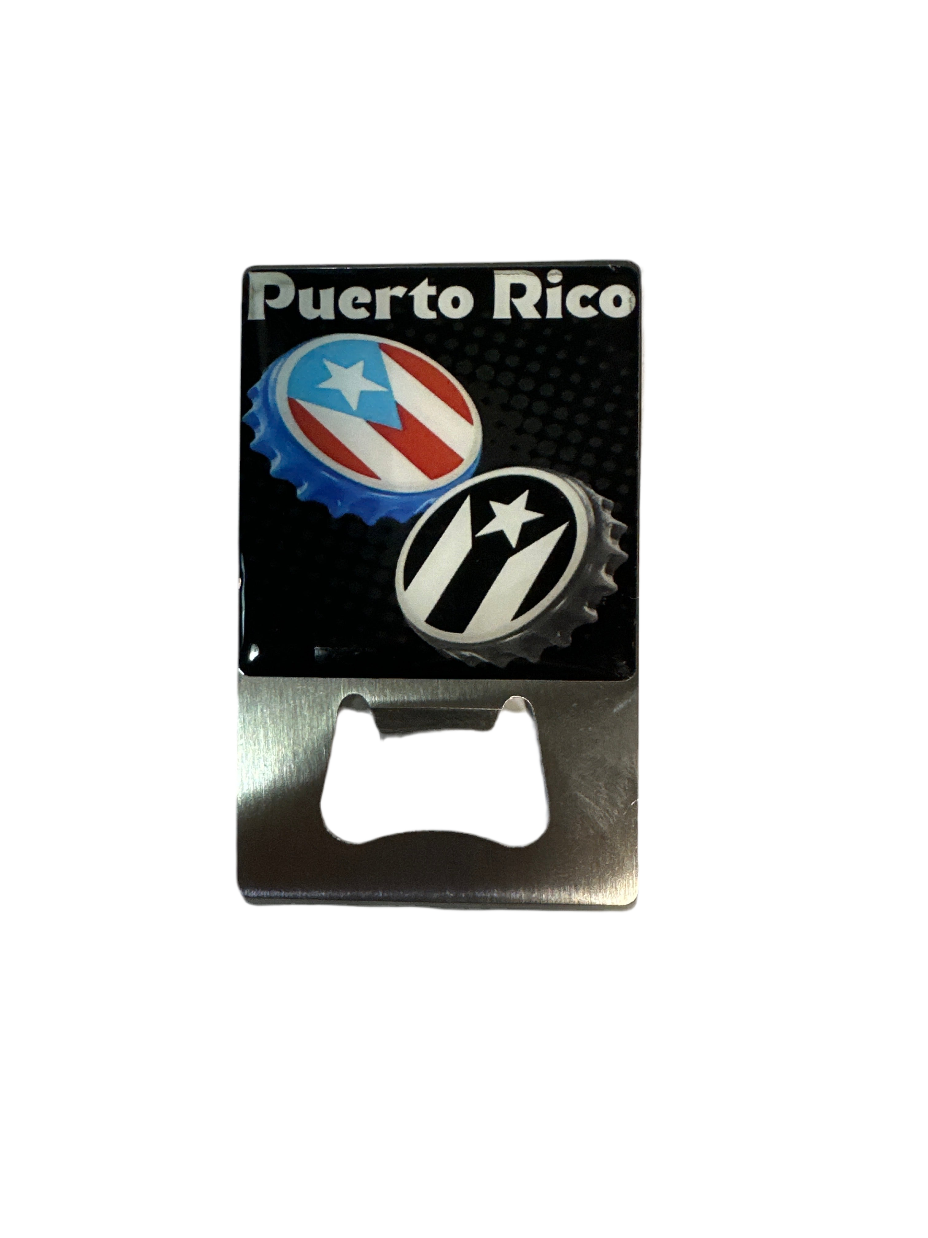 MAGNETO ABRE BOTELLA DE PUERTO RICO - PUERTO RICO BOTTLE OPENER MAGNET.