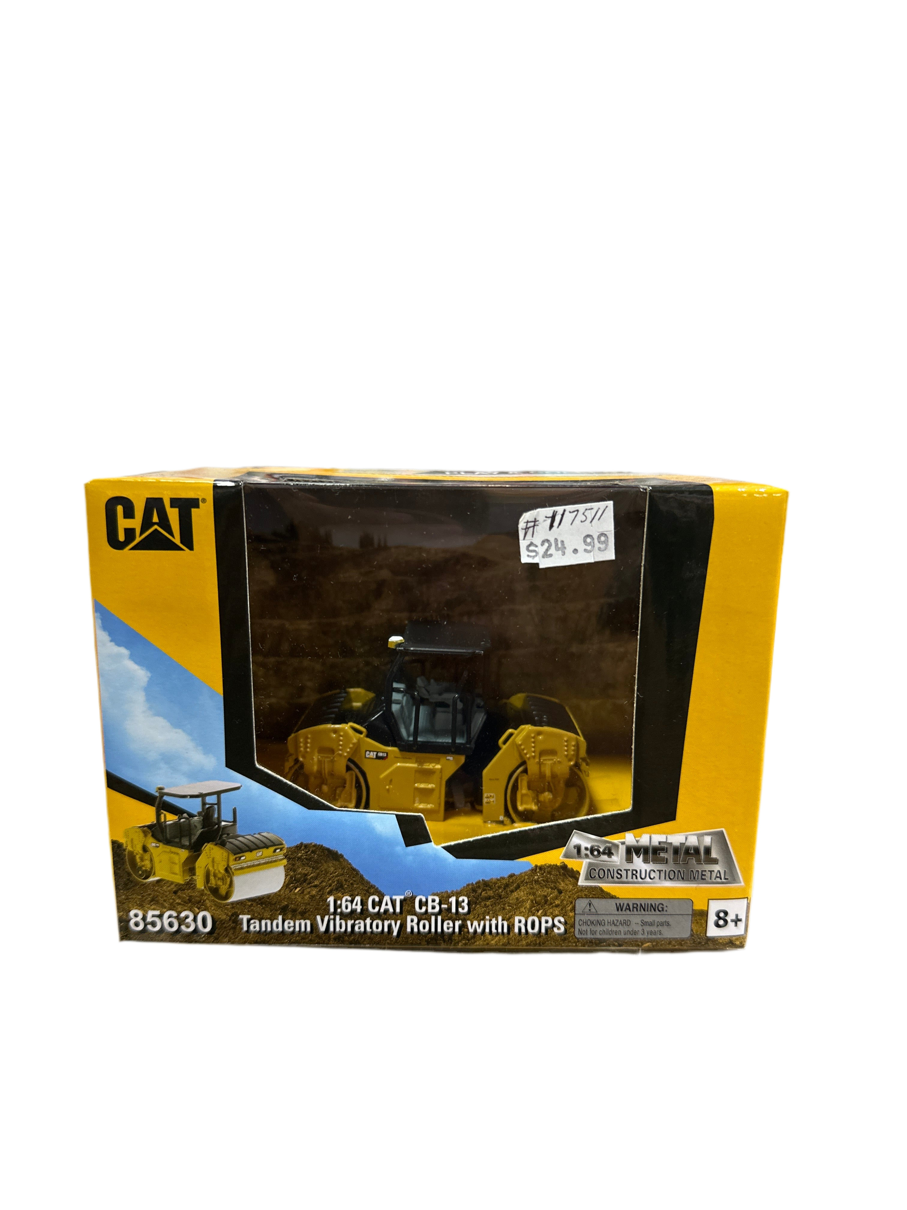 1:64 CAT CB-13 TANDEM ROLLER