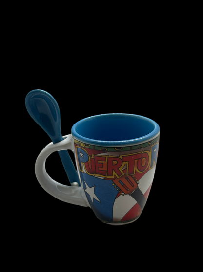 TAZA CON COQUI Y GUITARRA 2.5"