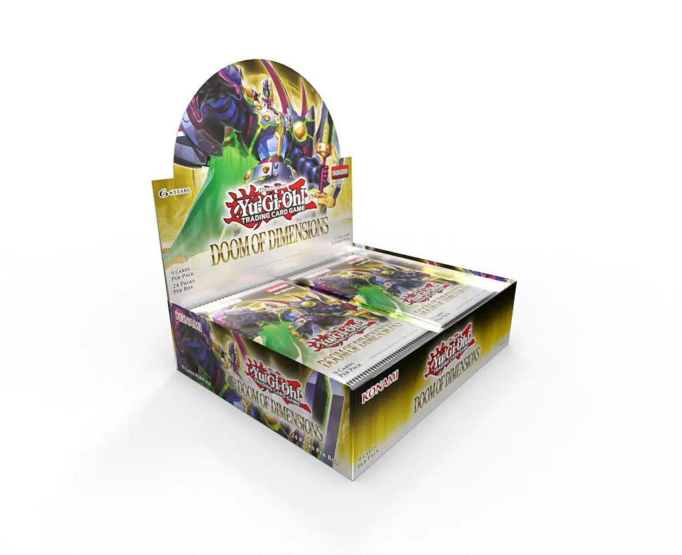 DOOM OF DIMENSION BOOSTER BOX - YUGIOH