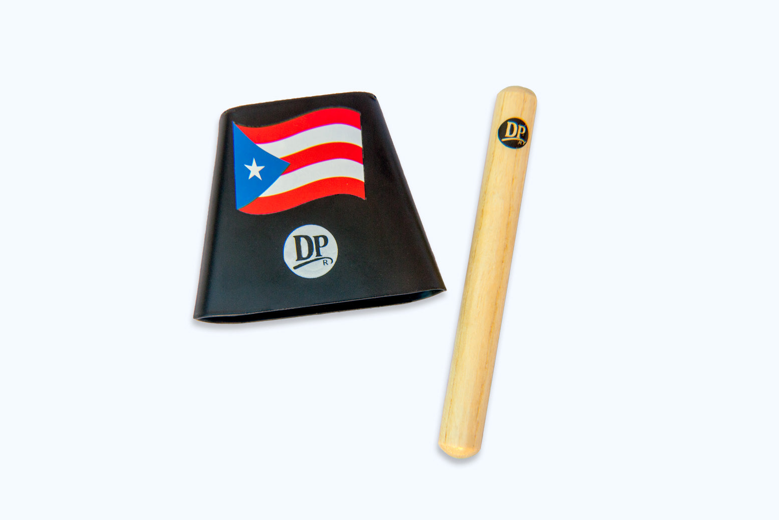 CENCERRO 4" CON BANDERA DE PR. (COWBELL W/ BEATER)