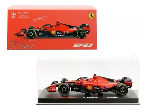 1/43 2022 FORMULA 1 FERRARI F1-75 C. LECLERC #16 - BURAGO