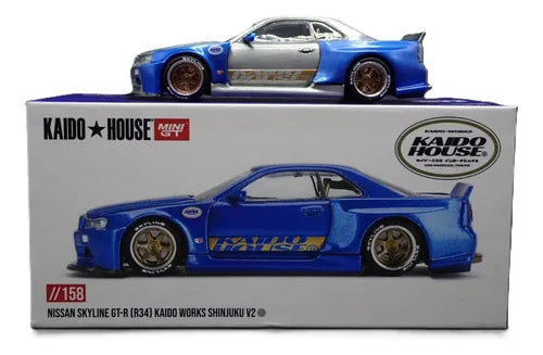 1/64 NISSAN SKYLINE GT-R (R34) KAIDO WORKS SHINJUKU V2 (CHASE 