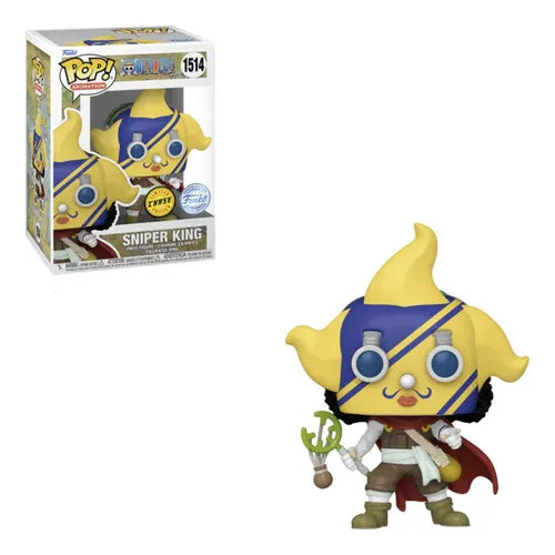 ONE PIECE SNIPER KING FUNKO POP #1514 PR PRE-RELEASE CHALICE COLLECTIBLES EXCLUSIVE