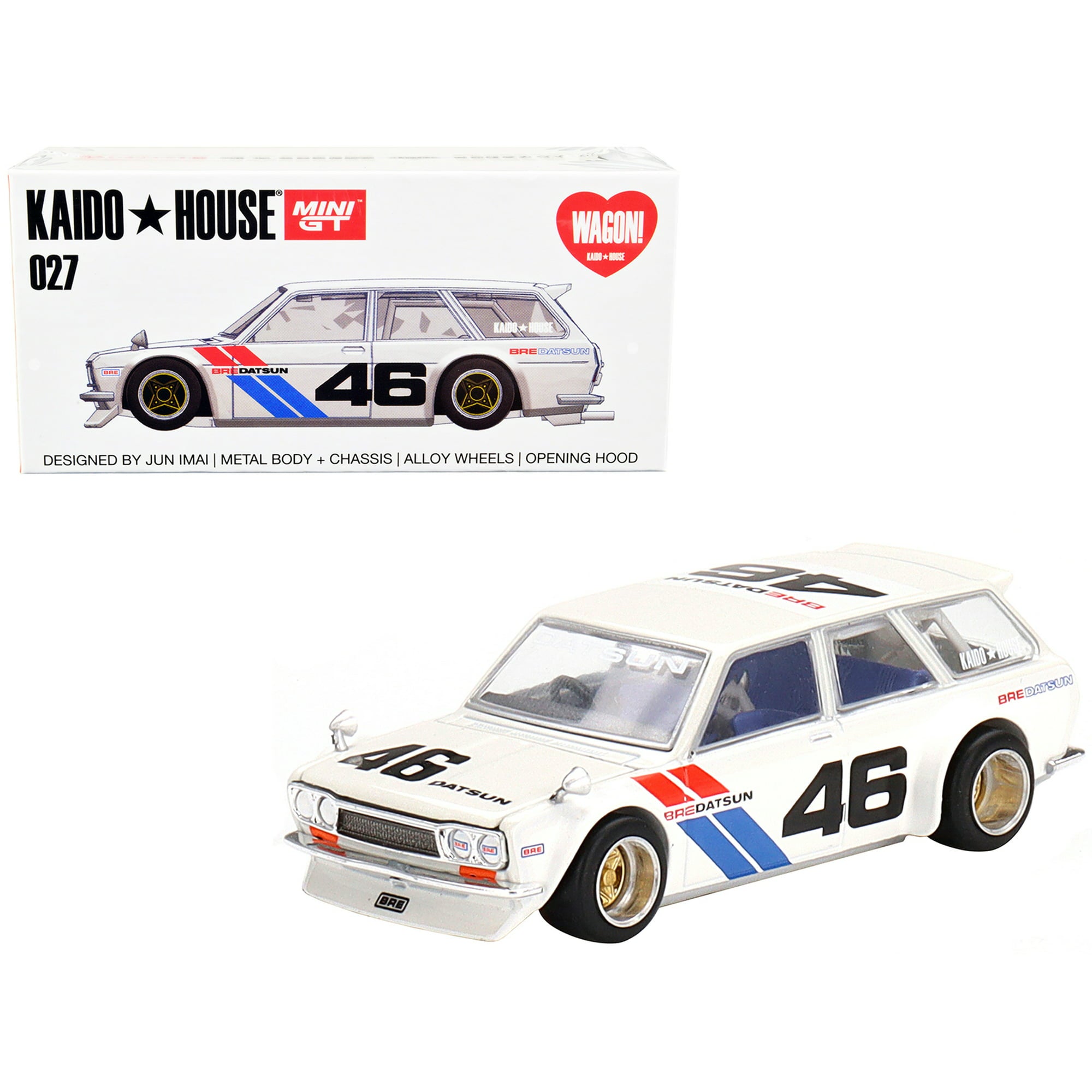 1/64 DATSUN KAIDO 510 VAGÓN BRE V2