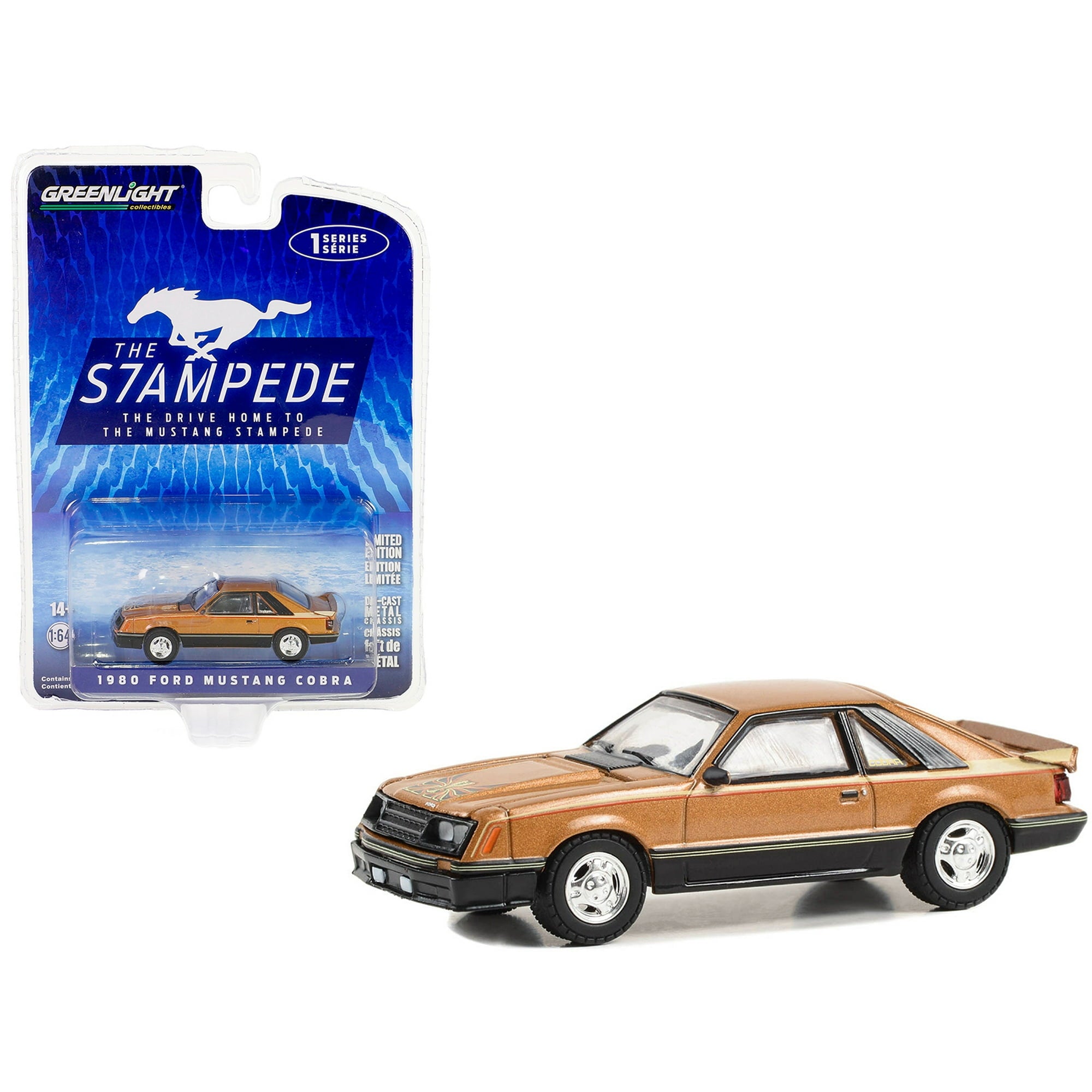 1/64 1980 FORD MUSTANG COBRA - THE STAMPEDE
