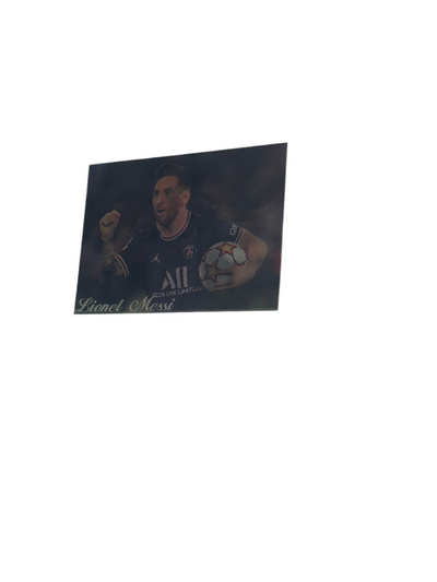 PEGATINA 3D DE LIONEL MESSI