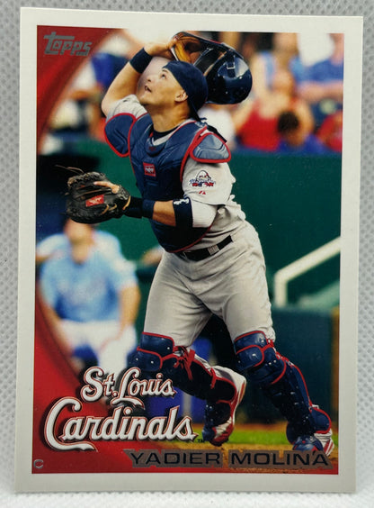 2010 TOPPS YADIER MOLINA #476