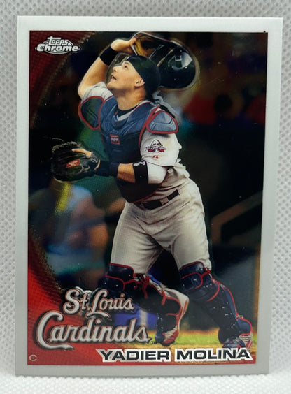 2010 TOPPS YADIER MOLINA #161