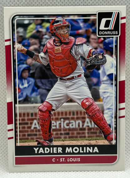 2016 PANINI DONRUSS YADIER MOLINA #82