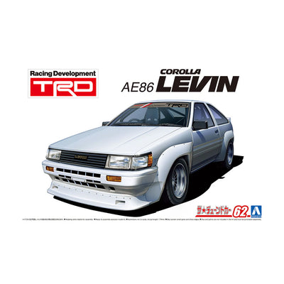 1/24 COROLLA AE86 LEVIN PLASTIC MODEL KIT
