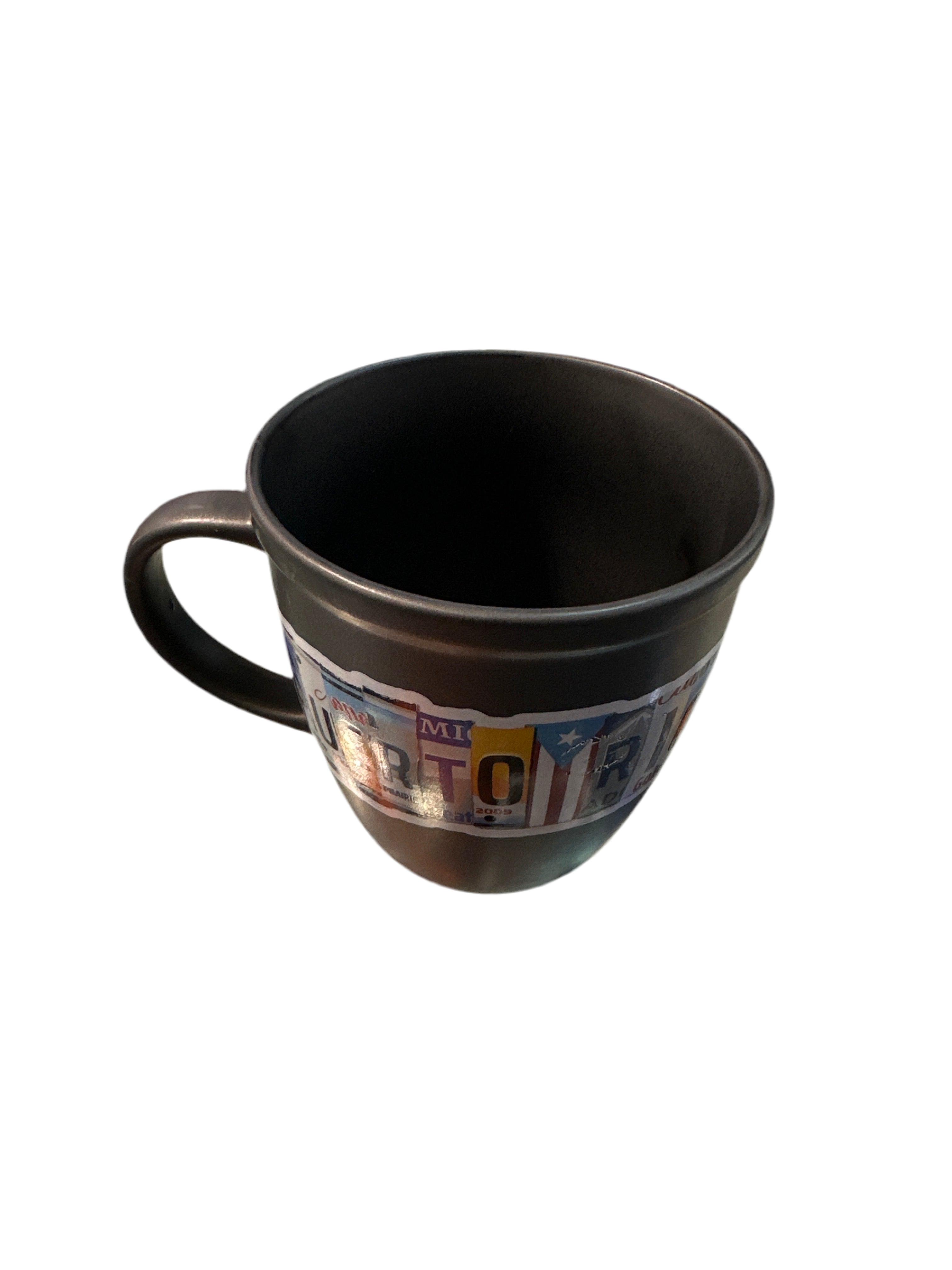 TAZA (TAZÓN) NEGRA PUERTO RICO