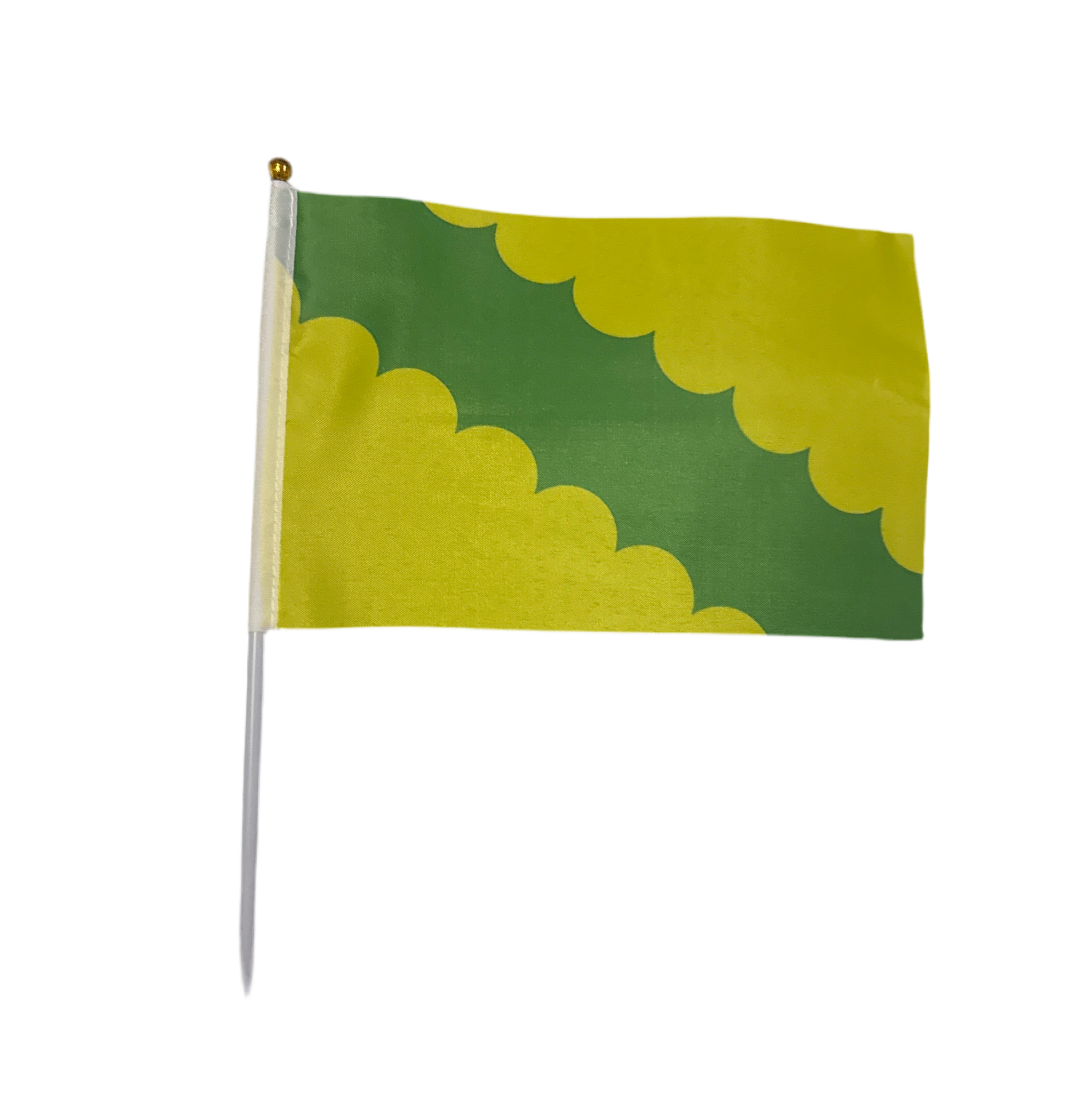 BANDERA DE VEGA BAJA 5.5” X 8”.