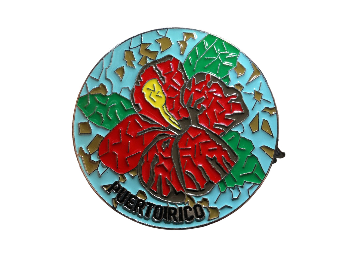 PUERTO RICO MAGNET MAGA FLOWER Q120 IMÁN (MAGNETO) DE PUERTO RICO