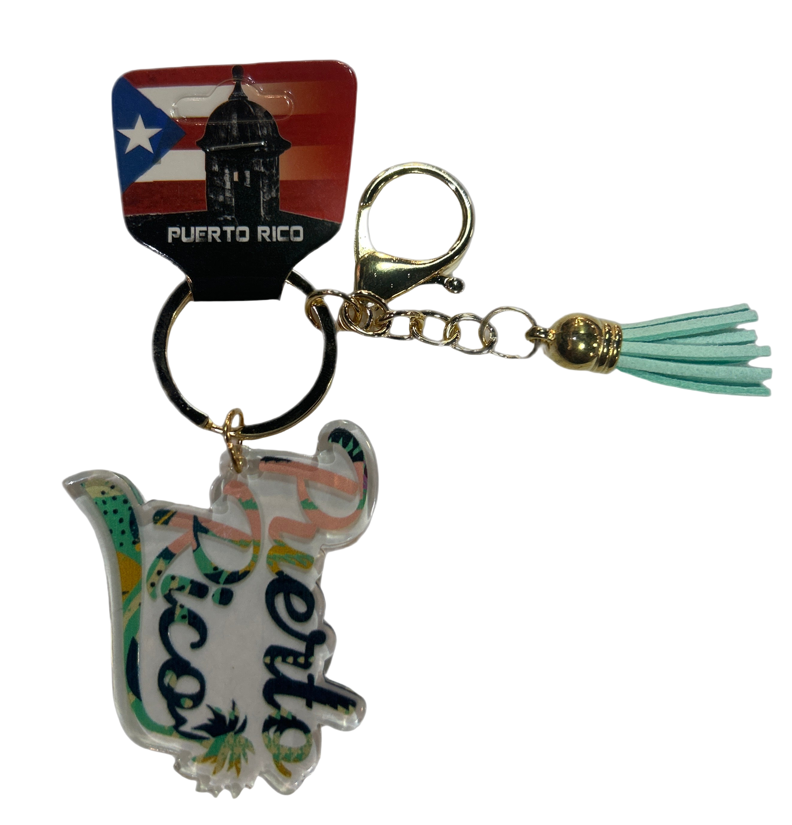 LLAVERO DE PUERTO RICO- PUERTO RICO KEYCHAIN