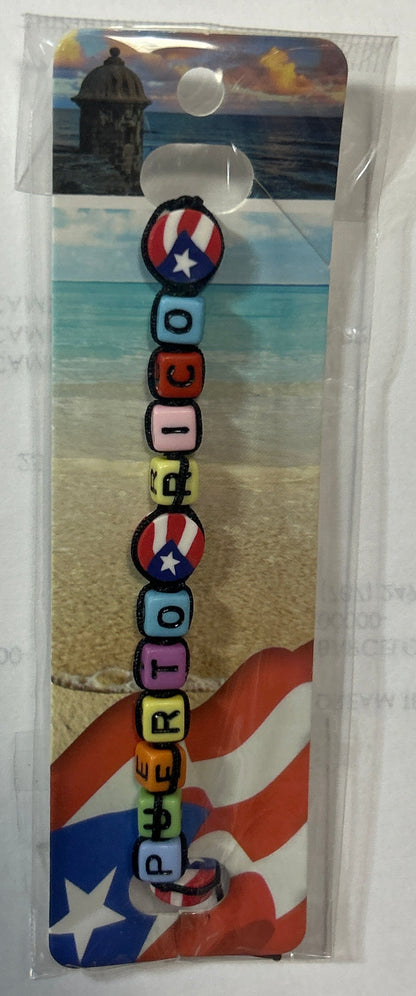 PULSERA DE PUERTO RICO AJUSTABLE