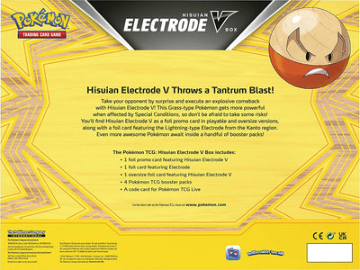 CAJA DE ELECTRODO V DE HISUIAN JCC DE POKEMON