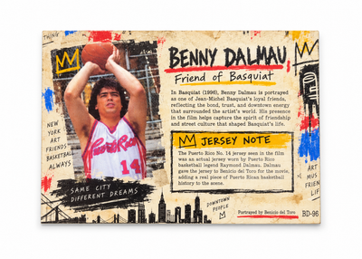 BENICIO DEL TORO TRADING CARD / TARJETAS COLECCIONABLES BENNY DALMAU “NOMBRE DE PERSONAJE INTERPRETANDO A RAYMOND DALMAU