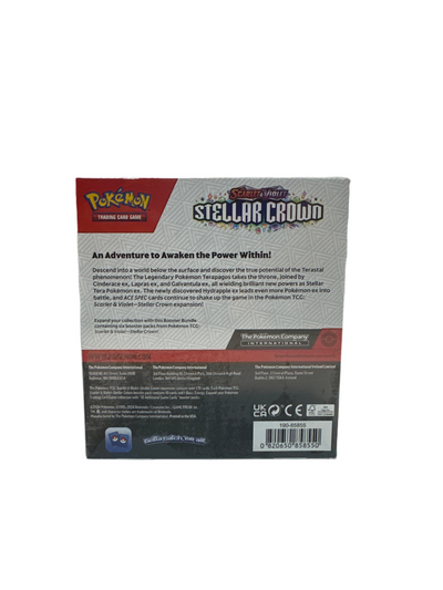 PAQUETE DE REFUERZO DE LA CORONA ESTELAR DE POKEMON SCARLET Y VIOLET 7