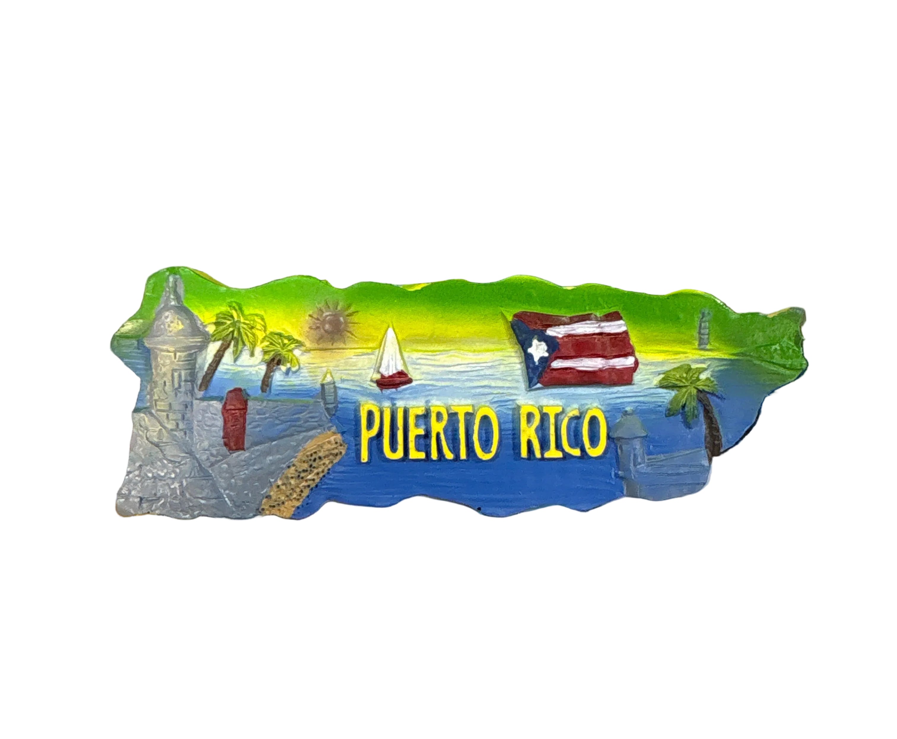 PUERTO RICO MAGNET GARITA