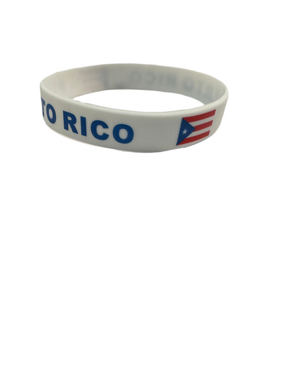 PUERTO RICO SILICONE BRACELET / PULSERA DE PUERTO RICO.    #04511-10011