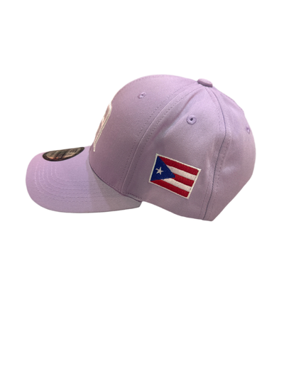 BASEBALL CAP PUERTO RICO PURPLE-GORRA VIOLETA DE PUERTO RICO