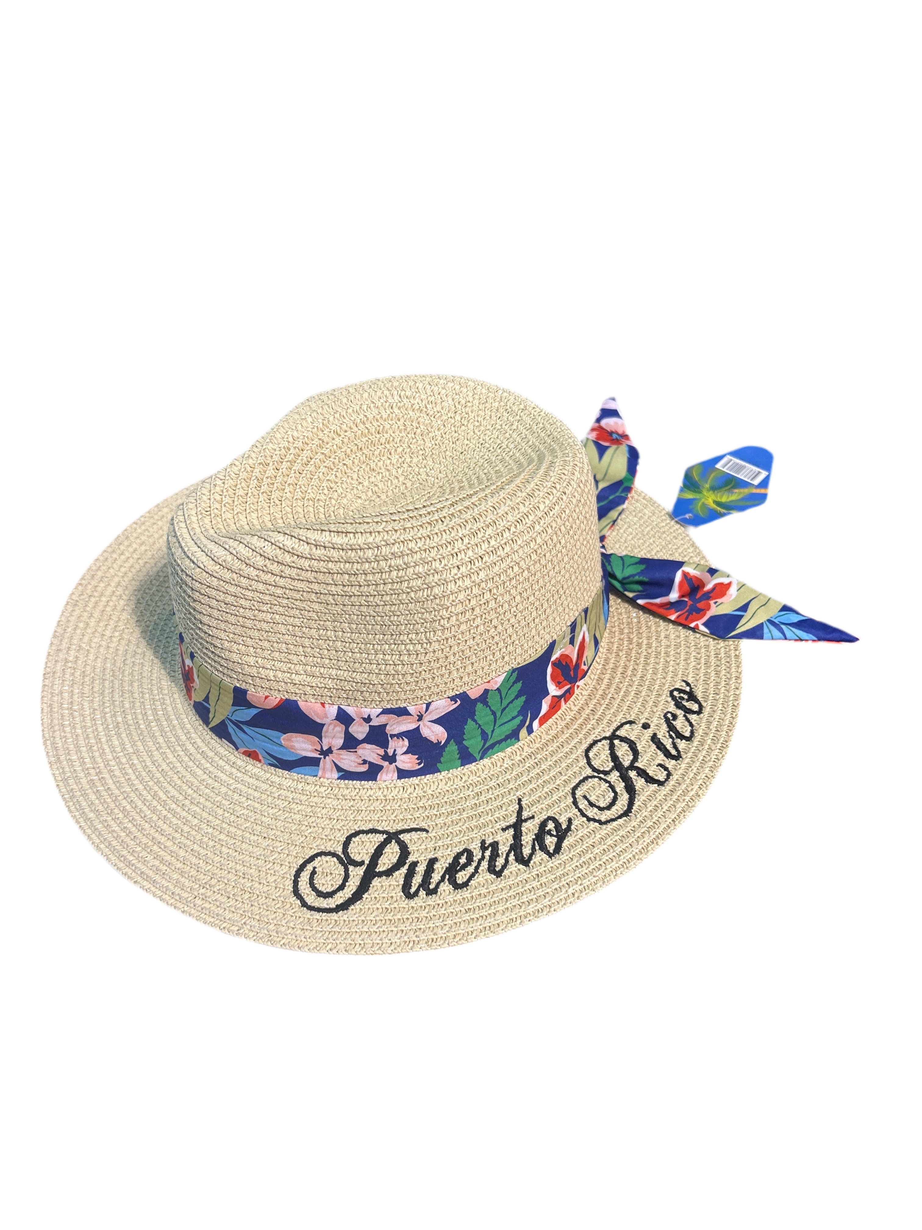 PUERTO RICO WOMEN BEACH HAT (PAMELA HAT)