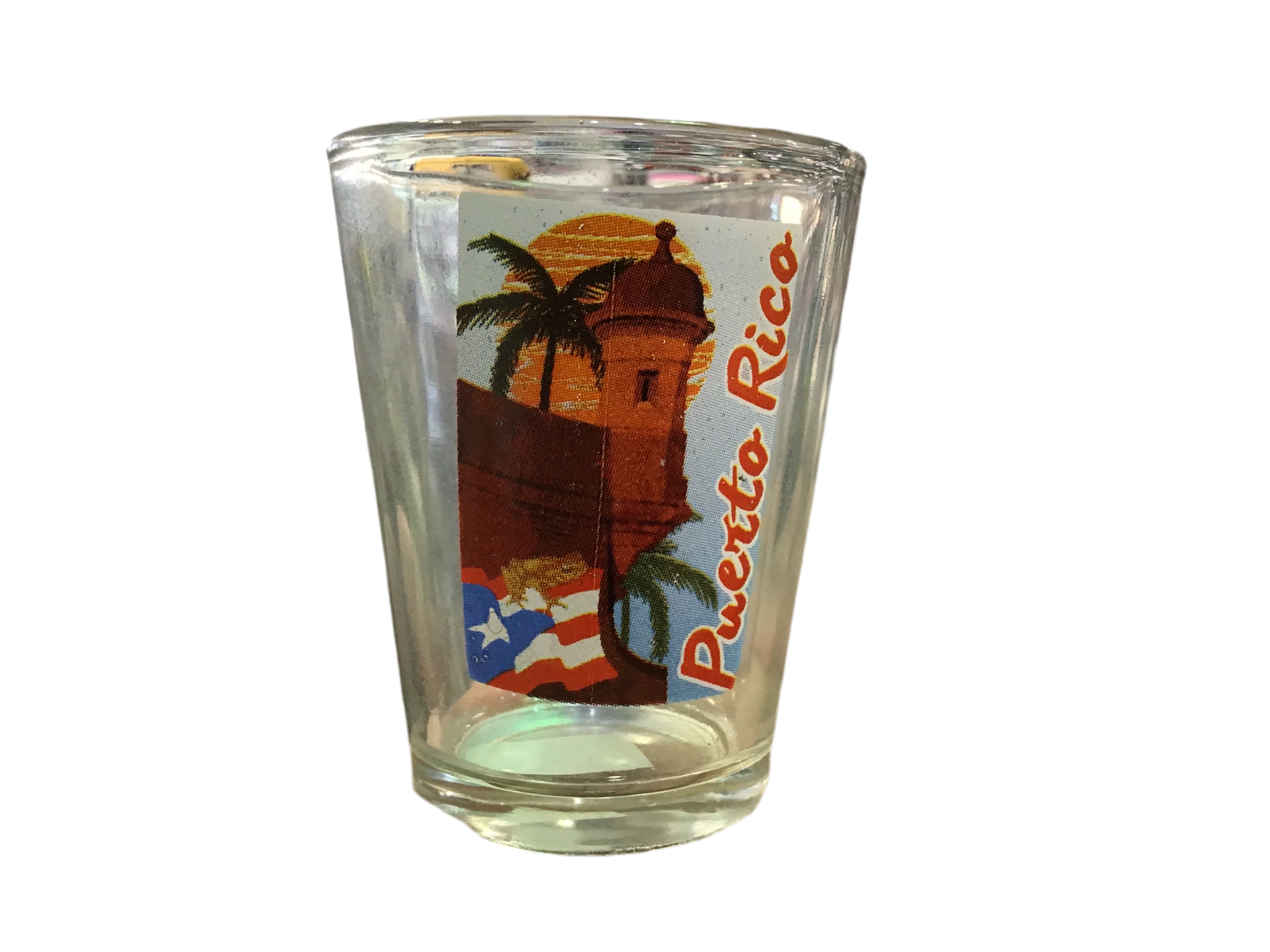 SHOT GLASS GARITA & BANDERA COQUI