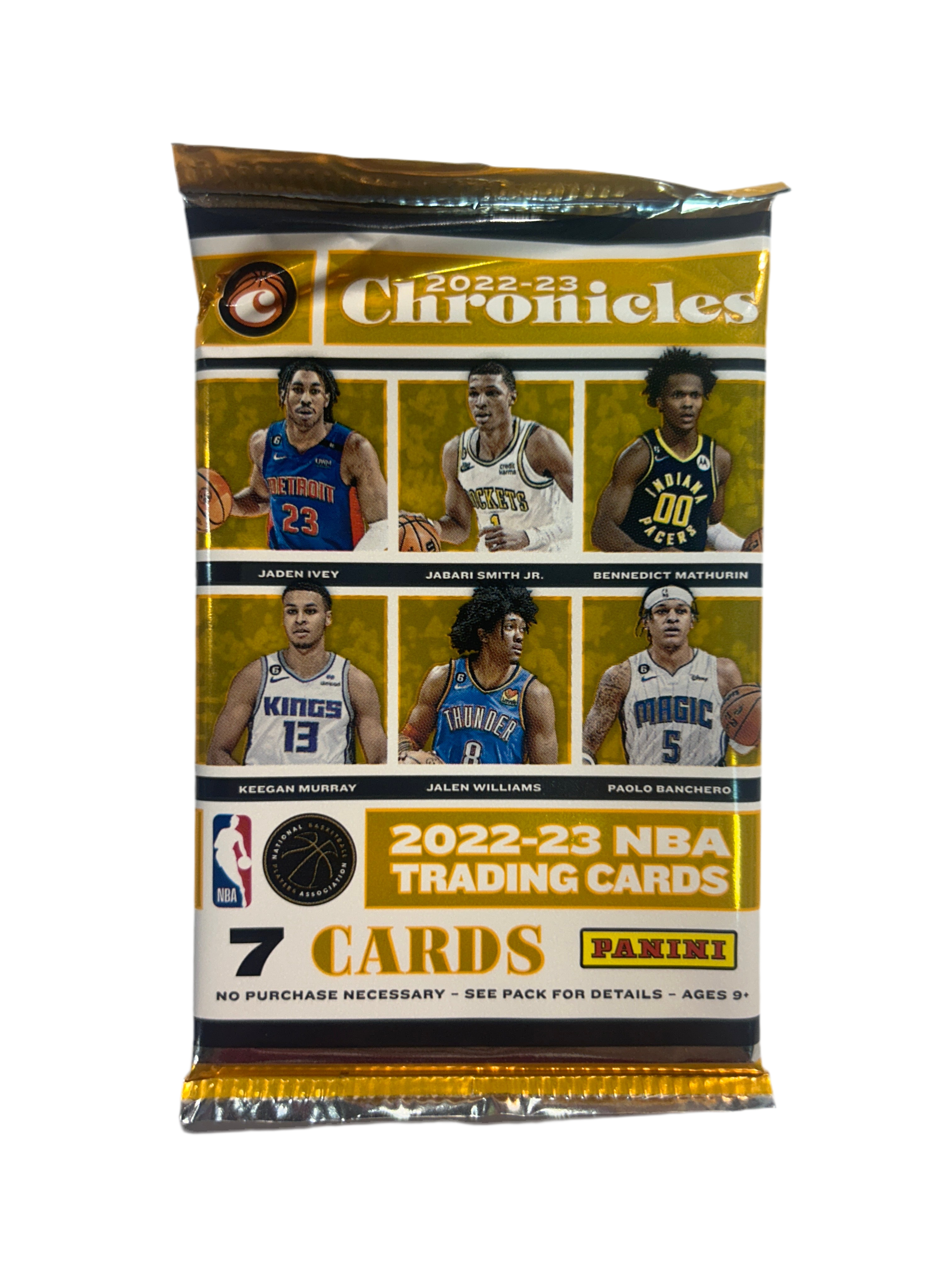 2022-2023 NBA CHRONICLES TRADING CARDS PACK - 7 CARDS PER PACK