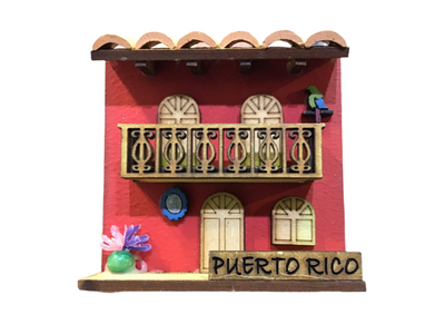CASITA TIPICA DE PUERTO RICO MAGNETO