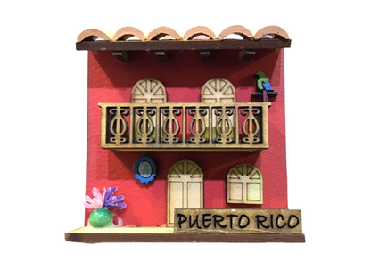 CASITA TIPICA DE PUERTO RICO MAGNETO