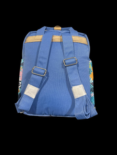 BULTOS BACK PACK -  11" X  9" STITCH PINEAPLLE PATTERN