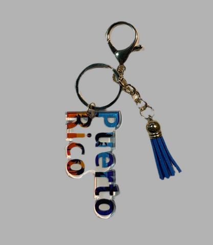LLAVERO DE PUERTO RICO- PUERTO RICO KEYCHAIN