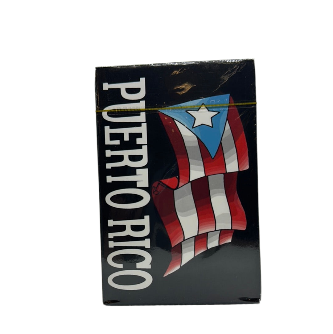 CARTAS DE CASINO CON BANDERA DE PUERTO RICO