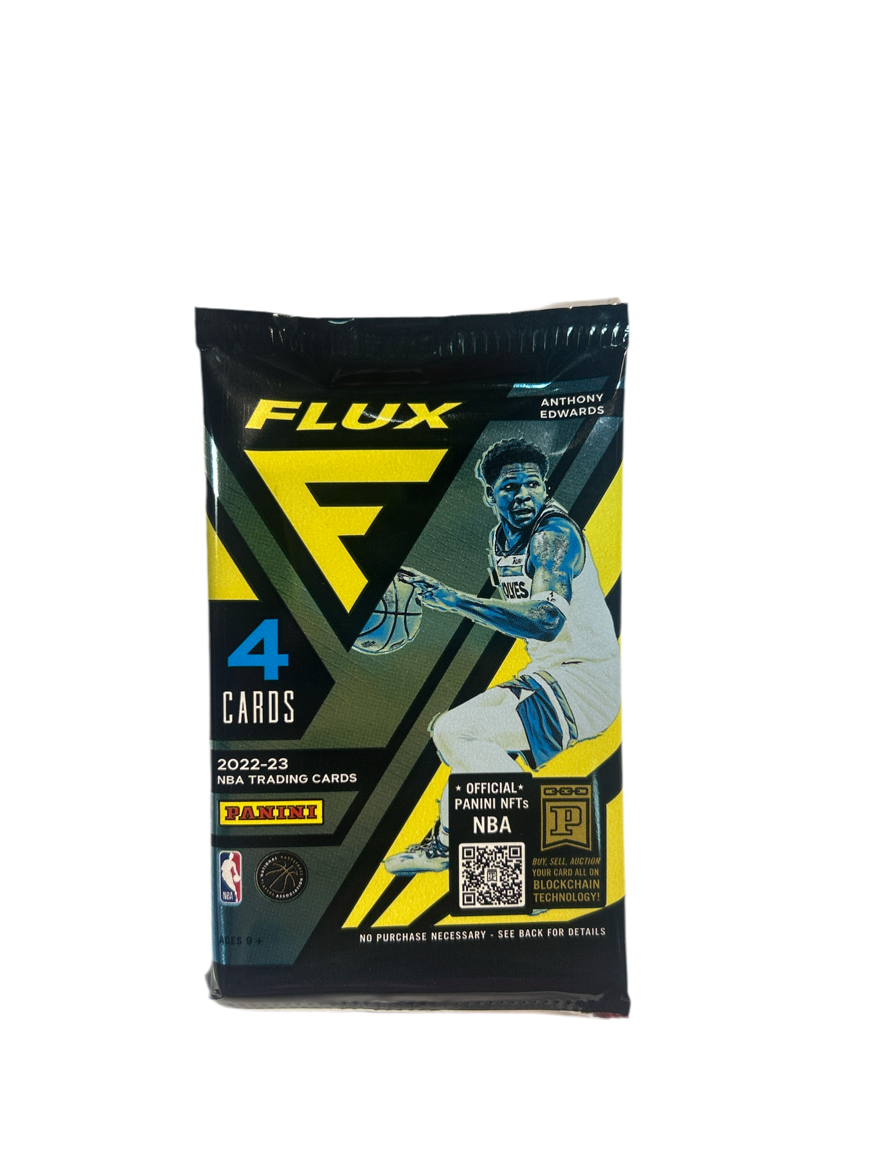 20222-23 PANINI FLUX  BASKETBALL TRADING CARDS PACK - 4 CARDS PER PACK