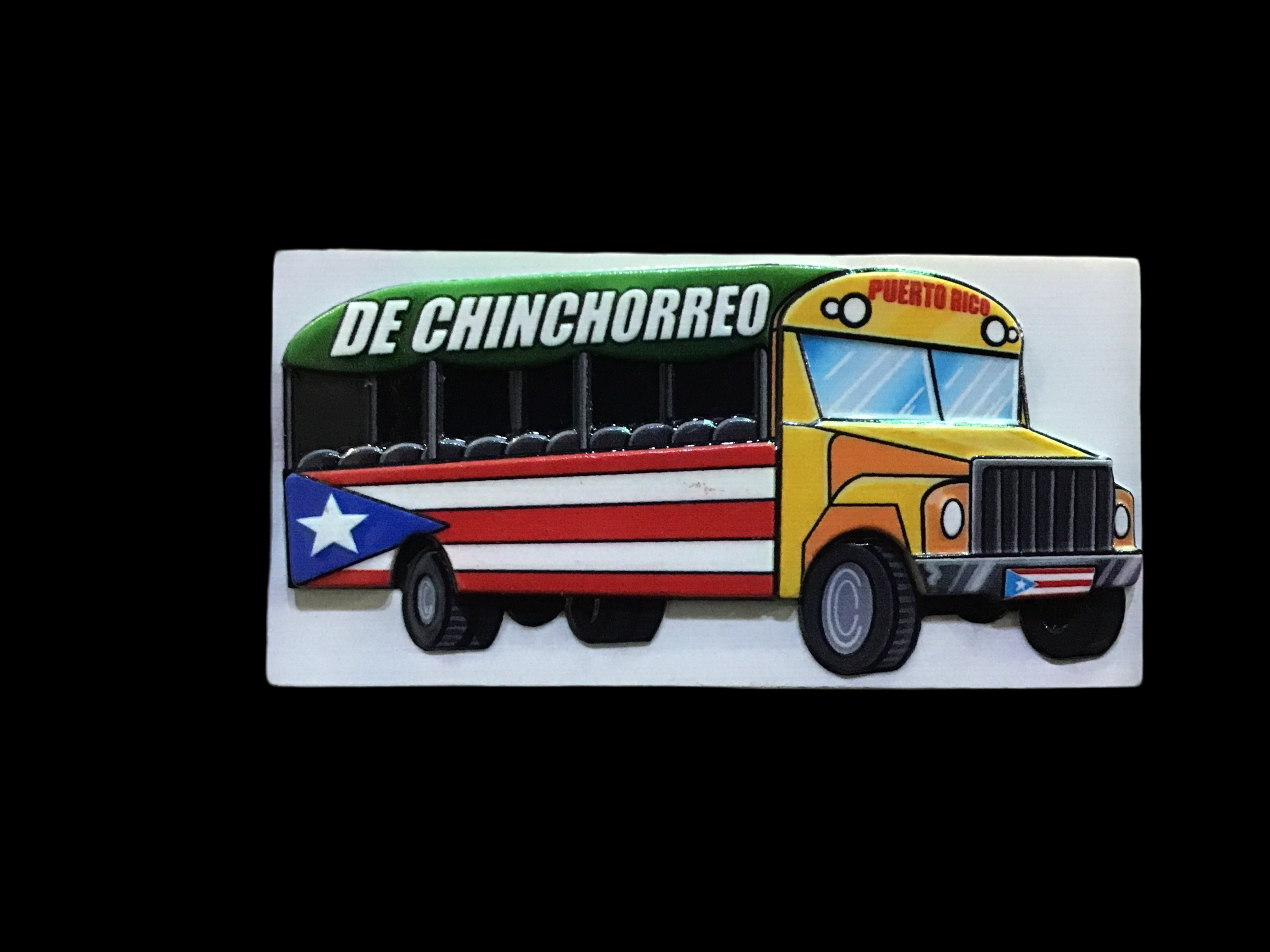 MAGNETO PUERTO RICO GUAGUA CHINCHORREO