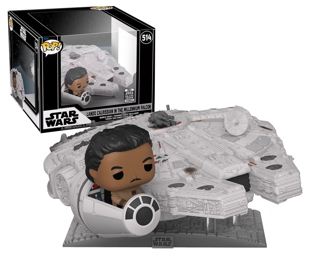 LANDO CARLRISSIAN IN THE MILLENIUM FALCON #514 FUNKO POP - STAR WARS
