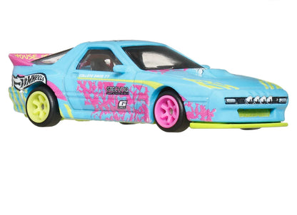 1/64 MAZDA RX7 FC PANDEM SILHOUETTES 4/5 - HOT WHEELS PREMIUM CAR CULTURE